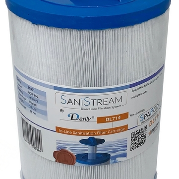 Filtr Darlly DL714 Sanistream Filter / Darlly /60401/SC714